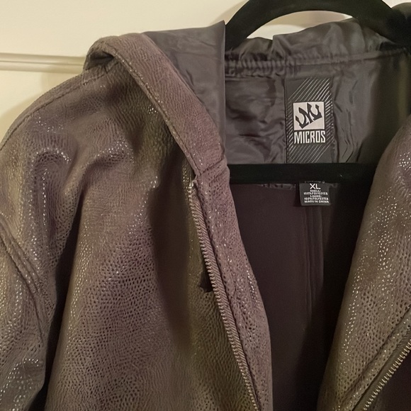 Suede Zip-up - Picture 2 of 3